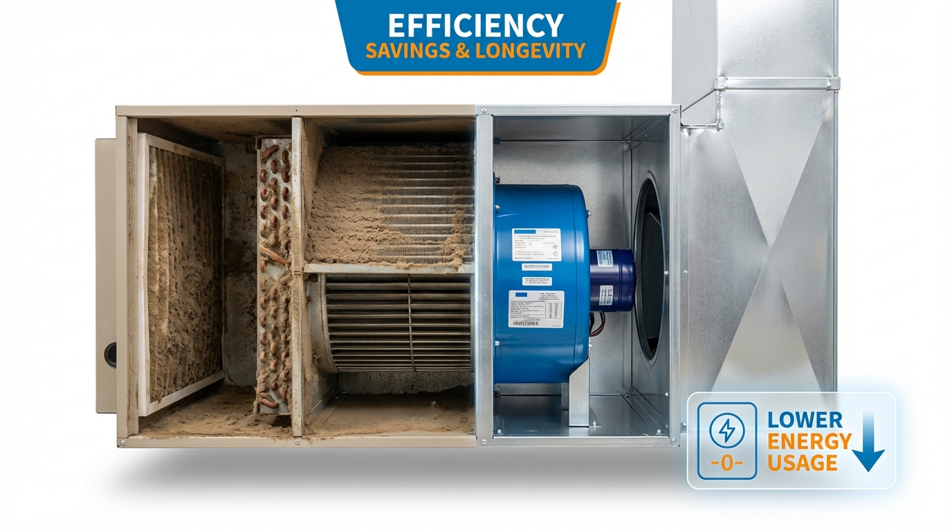 How cleaner air ducts reduce long-term HVAC costs for Dallas homeowners